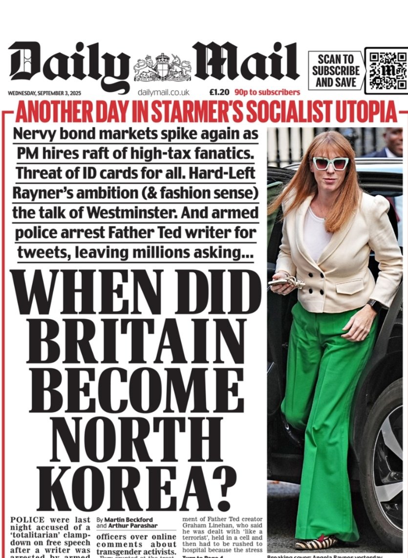 Joey (@noshiteplease) on Twitter photo #IStandWithGlinner
Some of the front Pages in tomorrows UK newspapers. <a href="/Keir_Starmer/">Keir Starmer</a> is an Idiot #IStandWithGlinner
Some of the front Pages in tomorrows UK newspapers. <a href="/Keir_Starmer/">Keir Starmer</a> is an Idiot