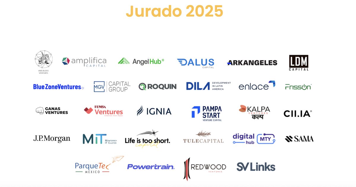 mgv_capital's tweet image. ✨ This year, we had the honor of serving as a jury for Las 100 PRO 2025, a recognition that highlights and celebrates Mexico’s most promising startups.

Thank you to #PRONetwork for inviting us to be part of this initiative that shines a light on the talent.