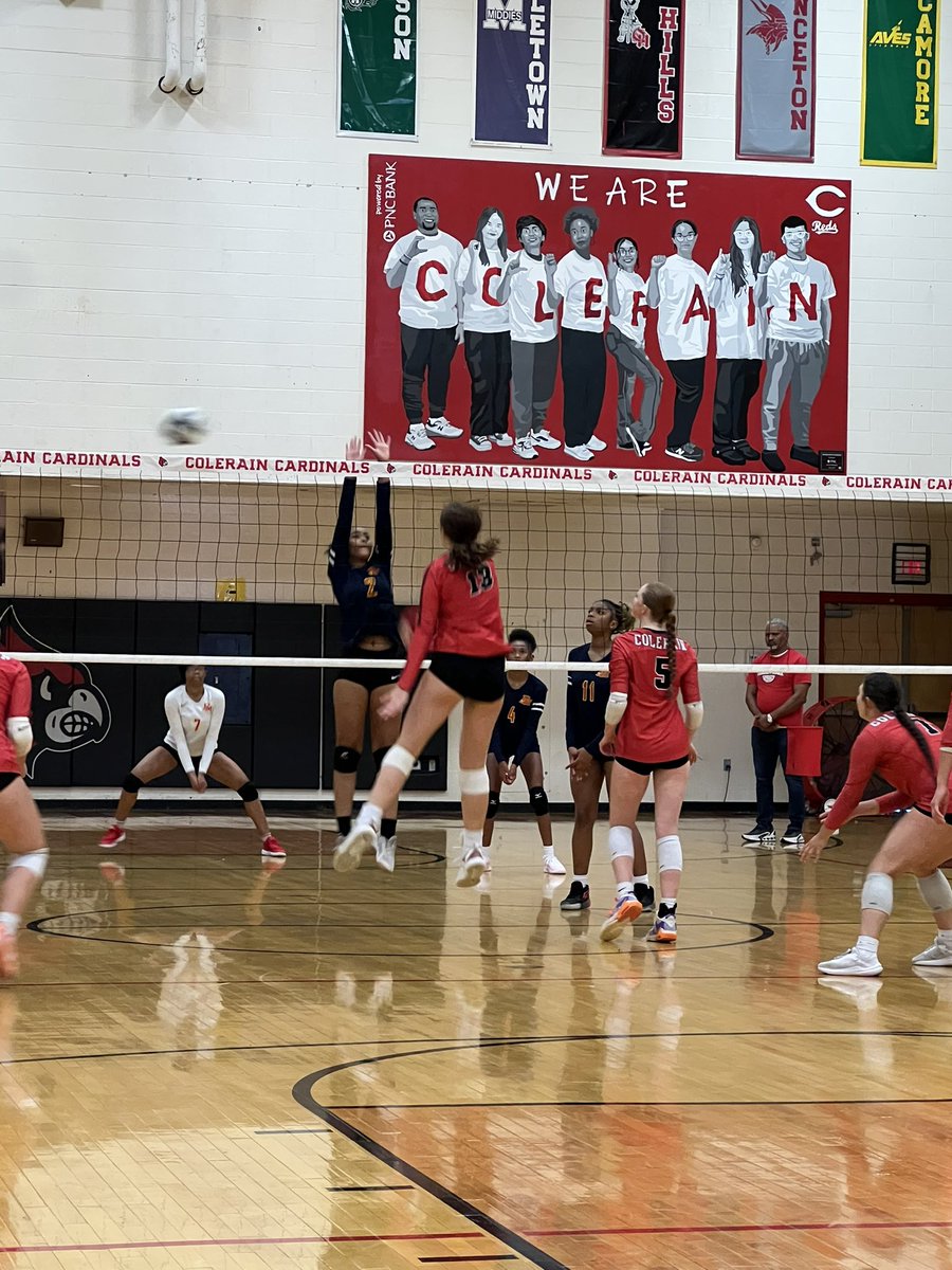 CHSAssistantAD's tweet image. JV also wins in two, 25-5 and 25-8. 

Varsity up next for the sweep.