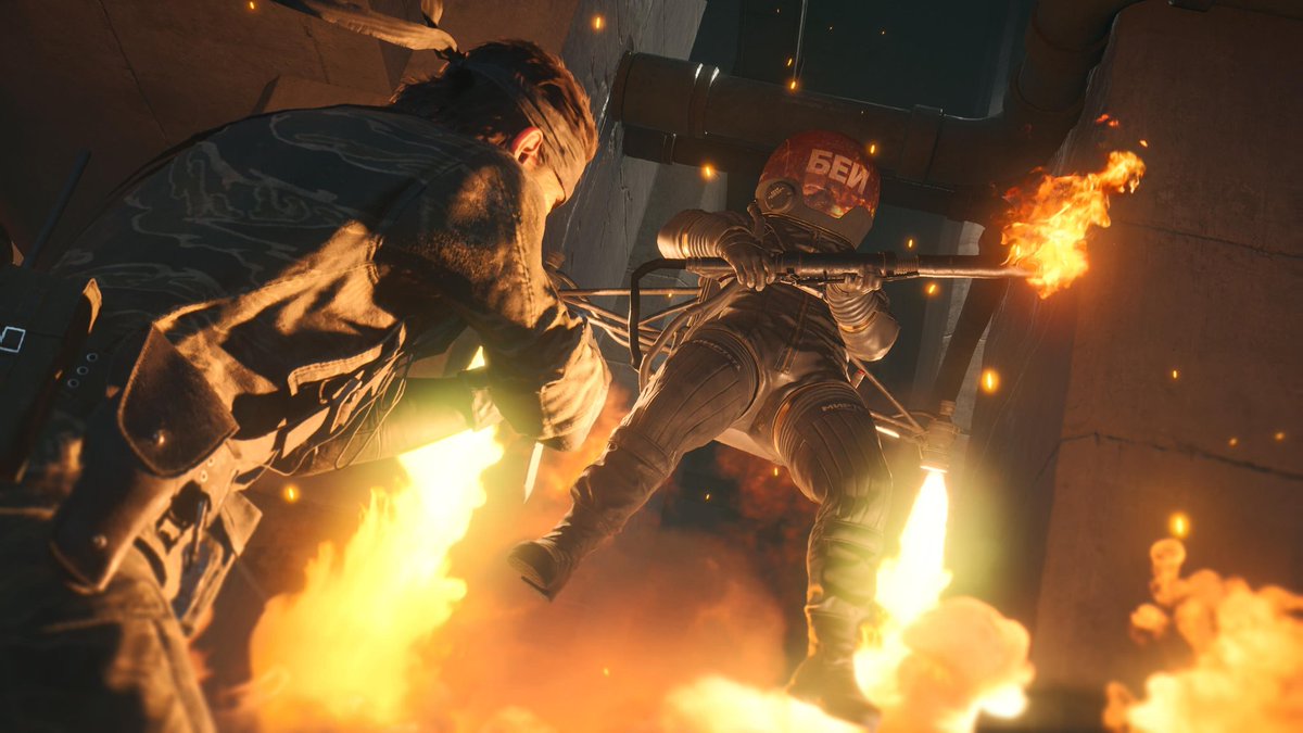 Rocii679's tweet photo. ⚡ Momentos de máxima tensión y adrenalina.

Tensión y acción al límite, que siguen siendo puro fuego 🔥🔥🔥

#MetalGearDeltaPart4 #MGSDelta https://t.co/ax0owEh0g9