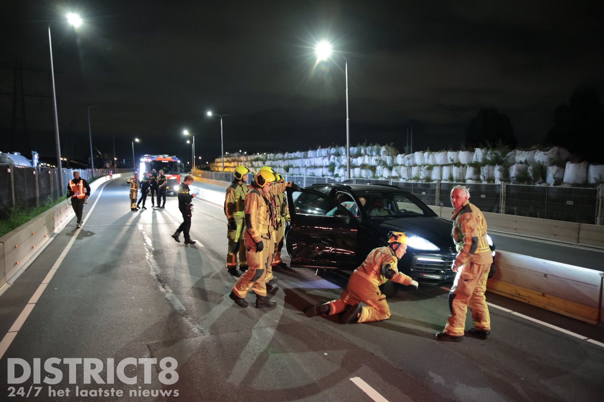 Ongeval op de N211 bij Wateringen