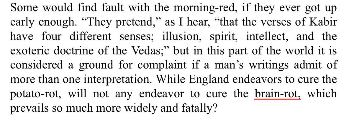 “brainrot” was first used by Henry David Thoreau in 1854.