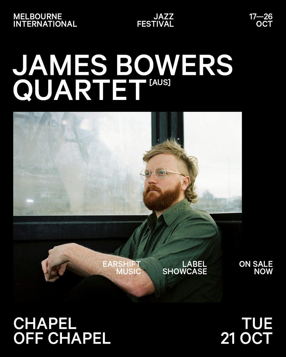earshiftmusic's tweet photo. We are co-presenting two shows at the Melbourne International Jazz Festival this year! 

#livemusic #jazzfest #mijf #melbjazzfest #ausjazz https://t.co/nmDeTiEhQl
