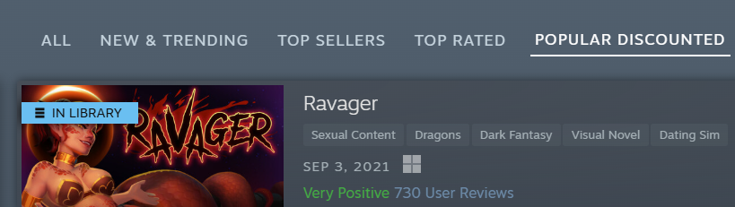 4MinuteStudio's tweet photo. What's the most popular dragon game on sale right now? Maybe you should check it out 🐲😎 https://t.co/QSJzgCN9aJ