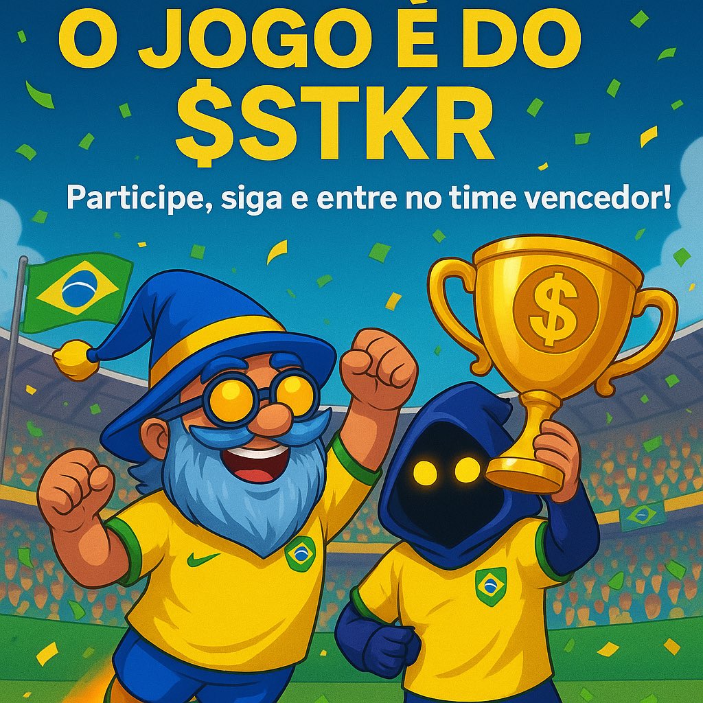 NickTheOracle's tweet photo. 🇧🇷 O Brasil já tem seu craque, e agora o crypto também!
⚡ O JOGO É DO $STKR 🏆
Entre no time, siga, comente e ative as notificações para não perder os próximos sorteios!
Siga @skillstkr e @NickTheOracle
#STKR #CryptoBrasil #SeleçãoCripto #DeFiBrasil #BlockchainBR #Investidor https://t.co/5r9VQs5bw6