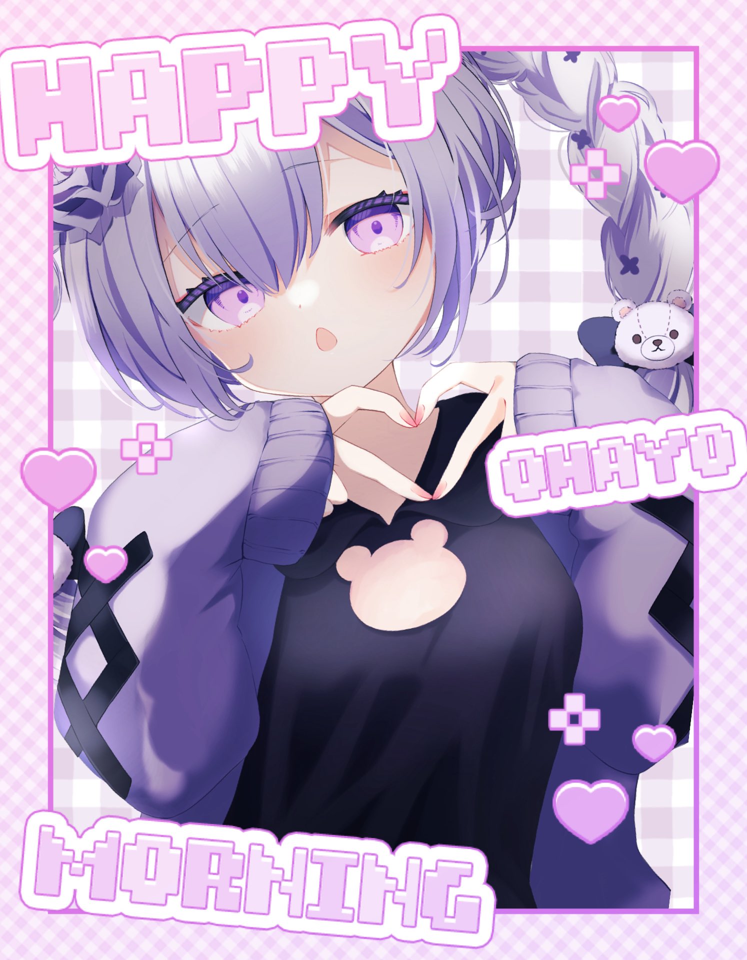 くま様♡ありがとうございます♡ だってだってなんだから〜🐰🎀💗 #LINEスタンプ #会話にクマを