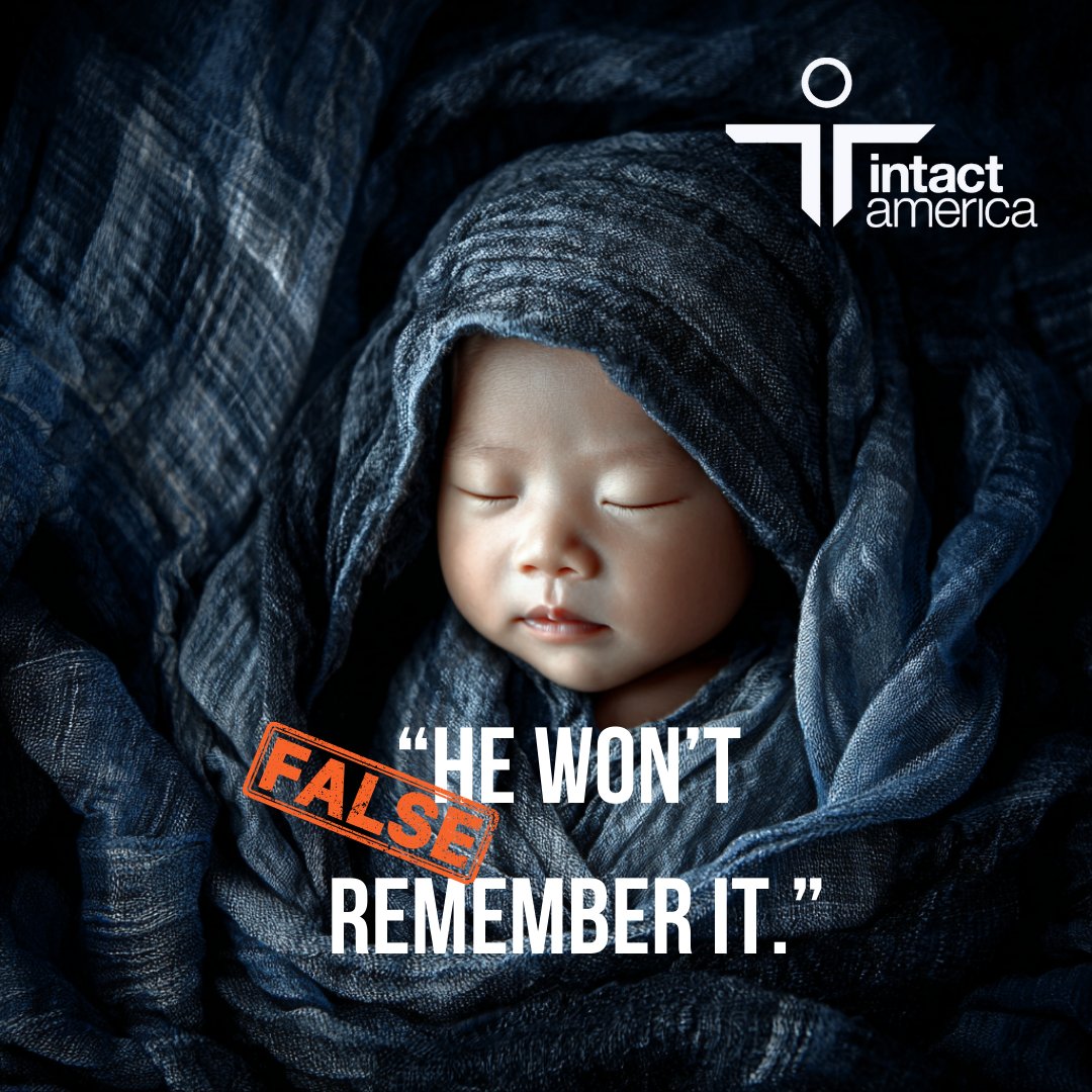 intactamerica's tweet image. ✅ Reality: Trauma isn’t erased by lack of conscious memory. The nervous system &amp;amp; brain encode that stress, leaving biological markers of pain and trauma that can echo throughout life. 
👉 Learn more: intactamerica.org

#IntactAmeric #Intactivist#ProtectOurBoys#HumanRights
