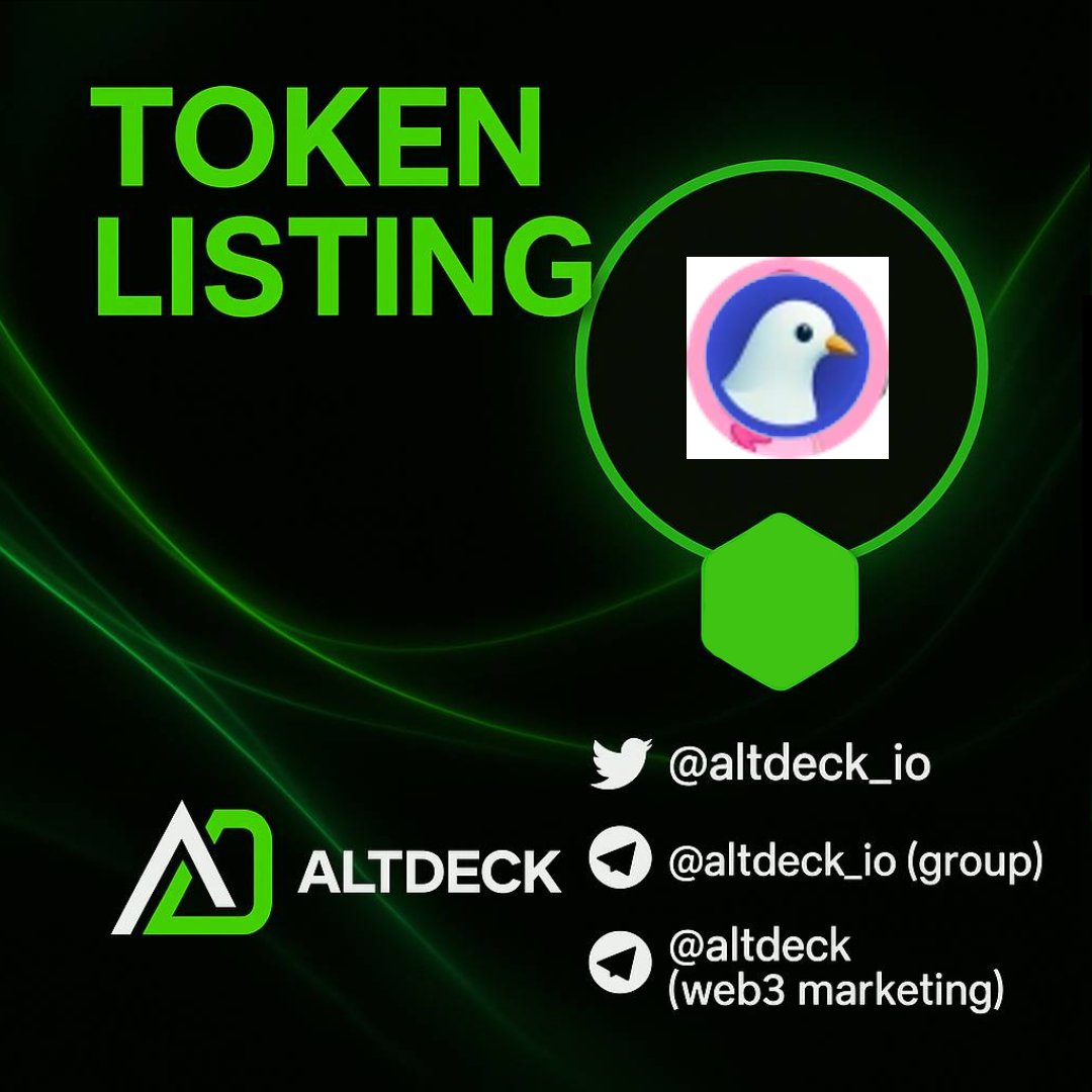 AltDeckListing's tweet image. 🚨 New Listing (profile not updated): AiDove ($AiDove)
🌟 0xe9E3CDB871D315fEE80aF4c9FcD4886782694856
🔗 AltDeck.io/currencies/aid…
📊 Liquidity: $10,976
💰 Market Cap: $52,797
👤 AltDeck Profile Updated: No
#NewListing #AltDeck #Crypto #Memecoin @altdeck_io @aidovecoin
Enhance…