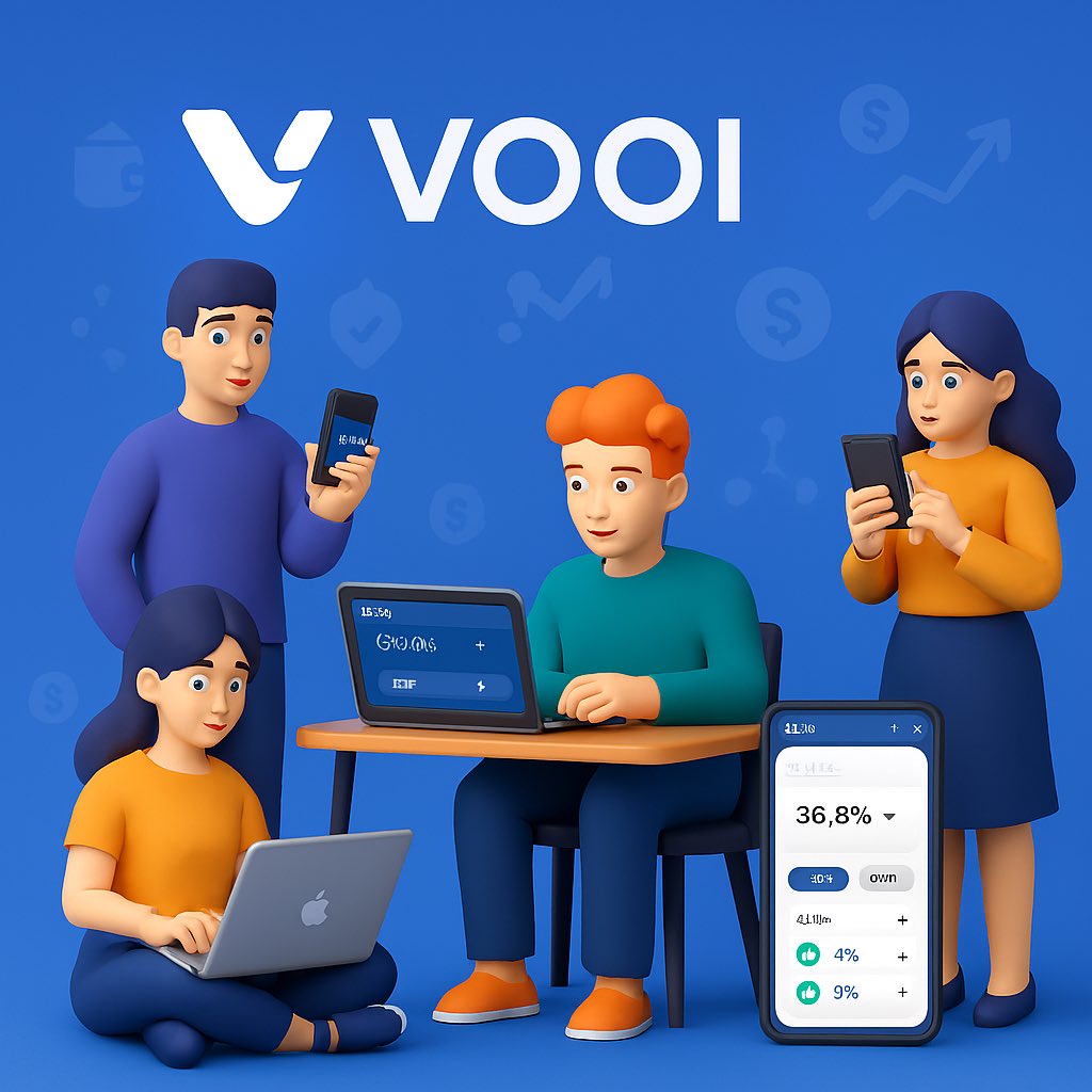 Misstephh's tweet image. Everyone debates CEX vs DEX. 

But @vooi_io quietly built the best of both worlds

👉🏽 a CEX-like experience on a DEX with gasless trading, chain abstraction, and full self-custody. 

This isn’t competition—it’s evolution.