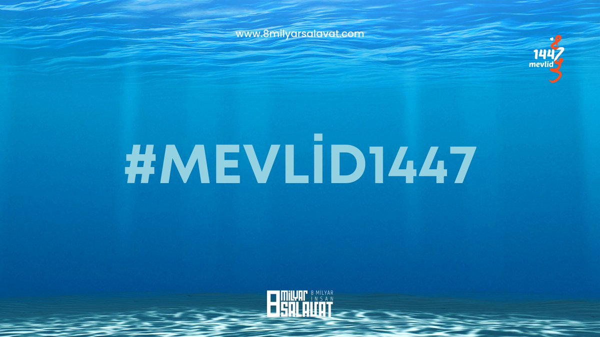 Biz seni ancak âlemlere rahmet olarak gönderdik. (Enbiyâ, 107)
Hashtag'imiz #Mevlid1447