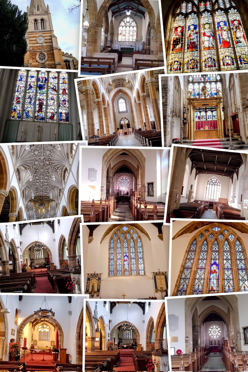 #WindowsOnWednesday &amp; #StainedGlassSunday &amp; more . Including  1 #AllHallowsWellingborough,4-7 #StMaryTheViginWellingborough 9-11 #StAndrewBroughton 8&amp;15 #StMarysOrlingbury . 
#PhilOnaBike (Archive)