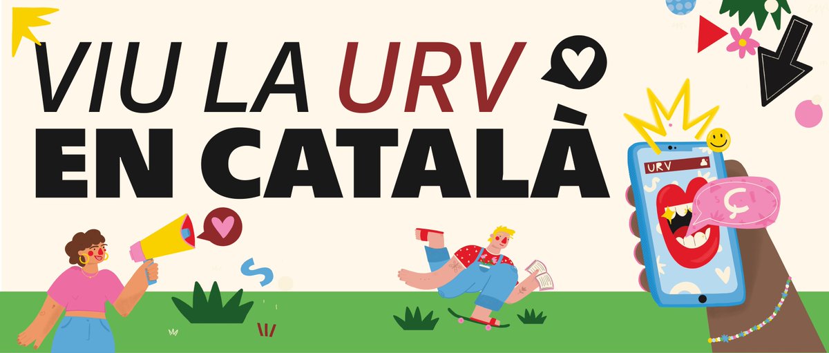 👅A la #URV tens dret a viure en català. Si creus que se't vulneren els teus drets lingüístics o tens qualsevol dubte, a la bústia sobre usos i drets lingüístics t'atendrem de manera confidencial.

#ViulaURVenCatalà #comuntiatURV

👉urv.cat/viulaurvencata…