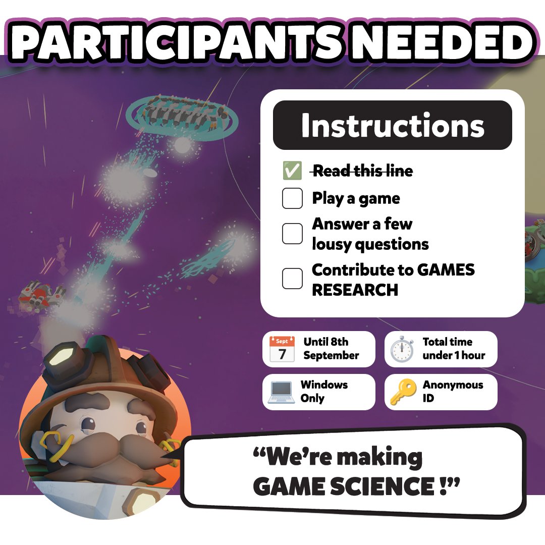 I'm conducting a research study and looking for participants to take part.  

Participation is voluntary, and you may withdraw at any time. All responses will be collected anonymously. 

Read the sign up/consent form below:
forms.cloud.microsoft/Pages/Response…