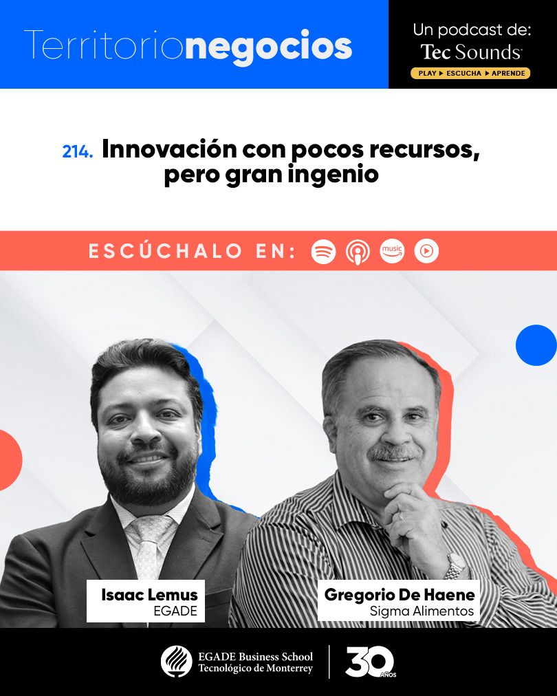 #TerritorioNegocios 🎧 En AL, gran parte de la innovación no surge en laboratorios ni con grandes fondos, sino en la vida diaria. ¿Y cómo medir su valor?

Descúbrelo 👉 spr.ly/6016A6ePy

🎙️<a href="/ilemusag/">Dr. Isaac Lemus-Aguilar 👨🏻‍💻🇲🇽🇪🇸</a>, prof. investigador #EGADE
🎙️Gregorio De Haene, dir. R&amp;D <a href="/SigmaAlimentos/">Sigma</a>