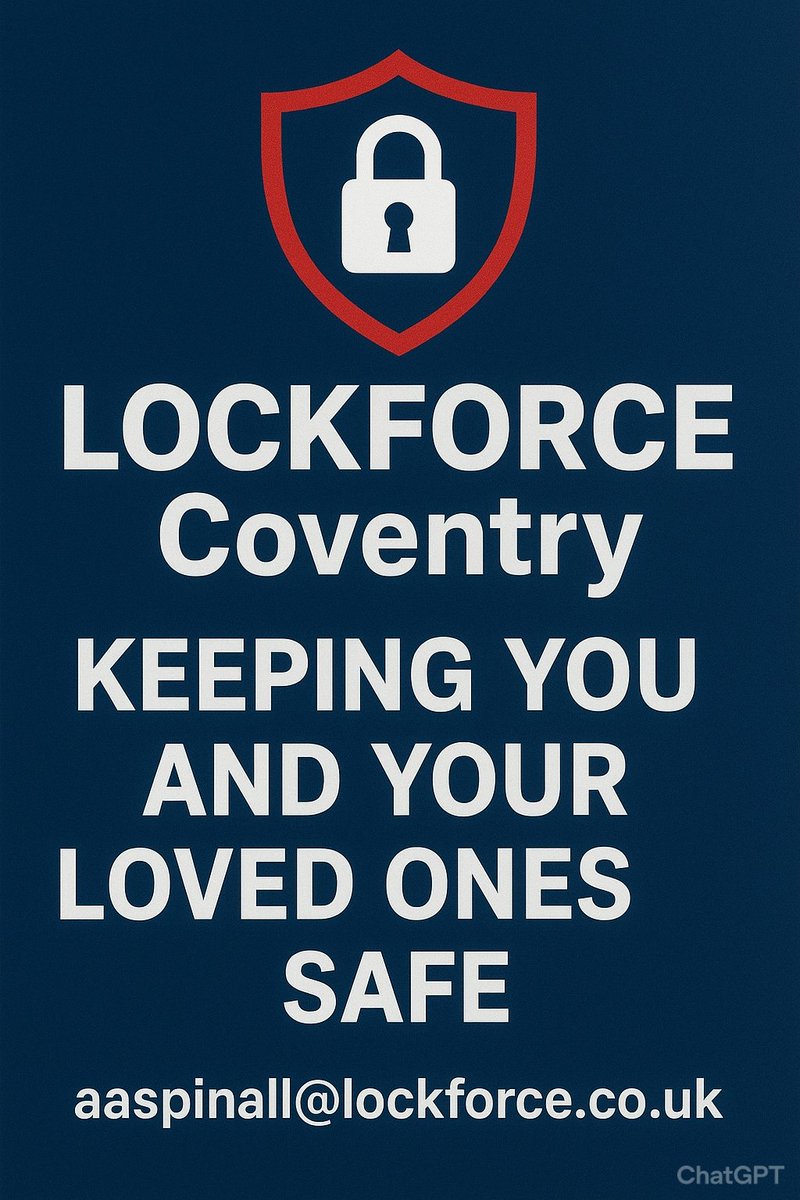 Lockforce_Cov's tweet image. #LockforceCoventry #CoventryLocksmith #KeepingYouSafe #HomeSecurity #24hrLocksmith #SafeAndSecure #Coventry #Nuneaton #Warwickshire