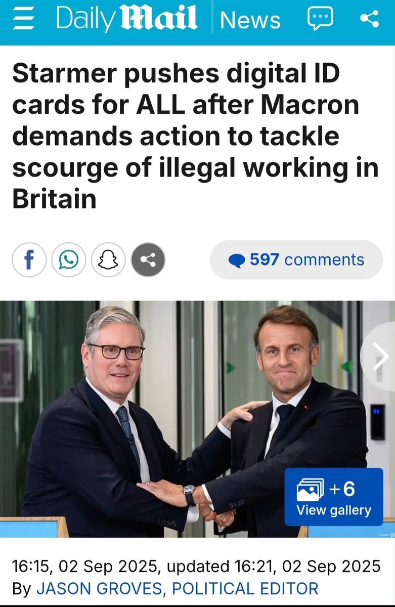 🚨NO to Compulsory Digital ID Cards

Tell your MP NOW: we are not doing this - use free tool:
together.eaction.org.uk/notodigitalid 

Please RT