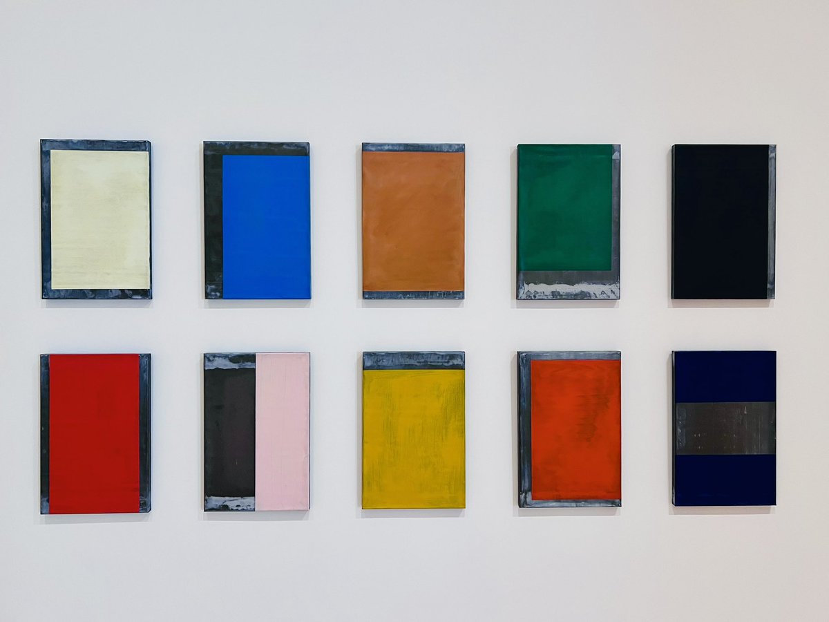 Günther Förg, Untitled. 1987.

Acrylic paint and lead on wood.

Another one from my recent visit to <a href="/SFMOMA/">SFMOMA</a>.