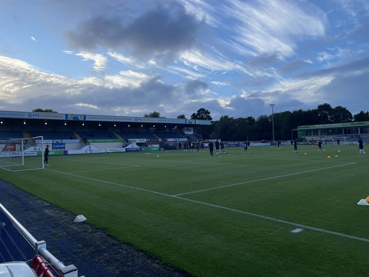 Nice new ground for me. Lovely surface so hoping for a good game. #UTI