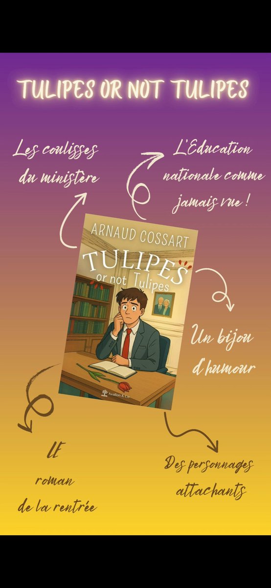 Pour ceux qui se demanderaient de quoi on parle, petite pause infommerciale : 

Ce concours célèbre la sortie du roman le plus drôle de la #RentréeLittéraire : Tulipes or not tulipes 🌷

Un livre que vous pouvez le commander partout en librairie...  mais passons plutôt à