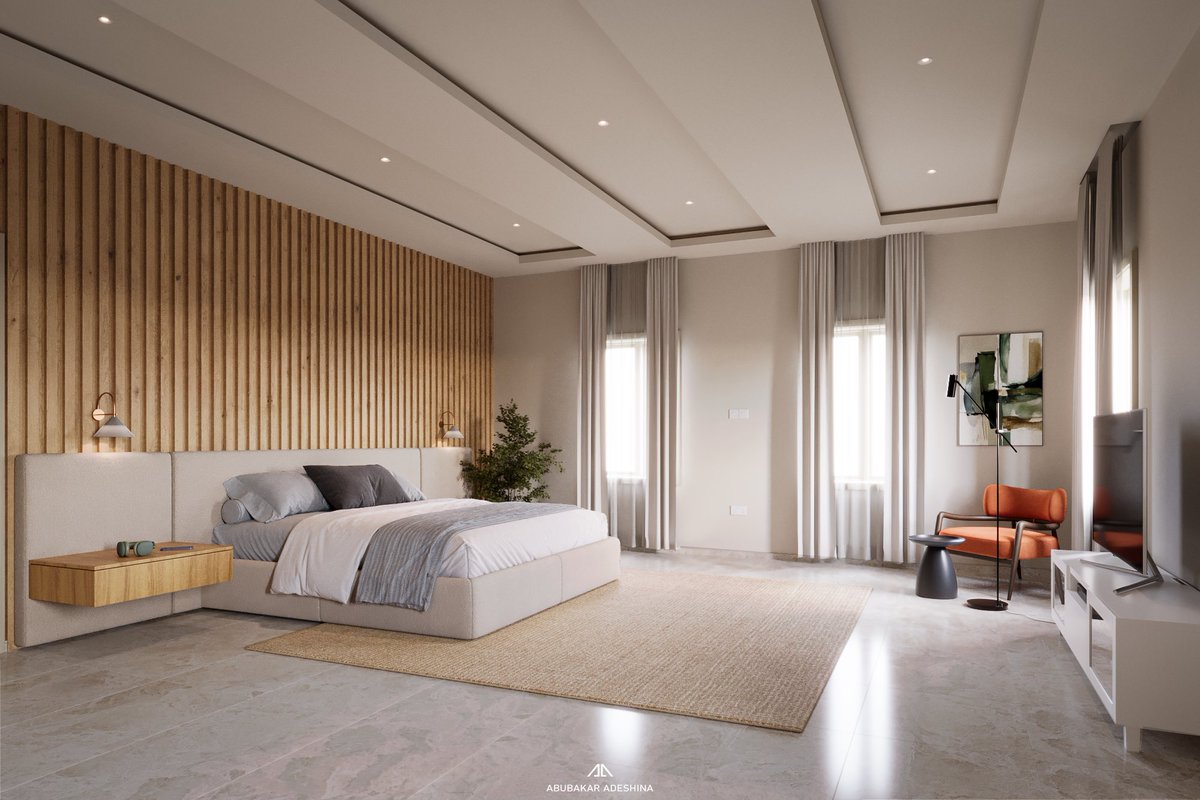 bakr_studios's tweet image. ✨Bedroom Interior Viz✨
I felt I should also add in images of my workflow for still images~
- Lighting -
- General Feeling -
-Raw Render -
And finally Post production!
Visualized by: @bakr_studios
#interiorvisualization #interiordecor #bedroom #bedroominterior #3d #visuals
