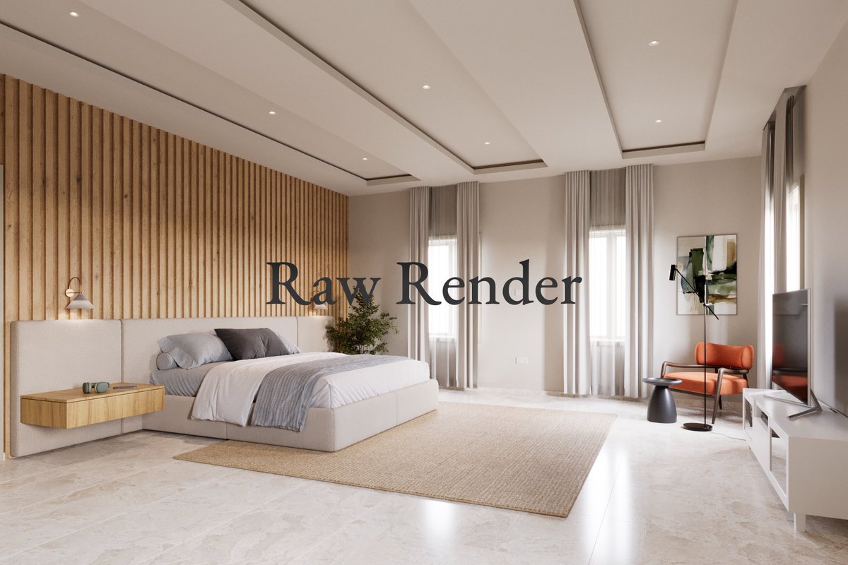 bakr_studios's tweet image. ✨Bedroom Interior Viz✨
I felt I should also add in images of my workflow for still images~
- Lighting -
- General Feeling -
-Raw Render -
And finally Post production!
Visualized by: @bakr_studios
#interiorvisualization #interiordecor #bedroom #bedroominterior #3d #visuals