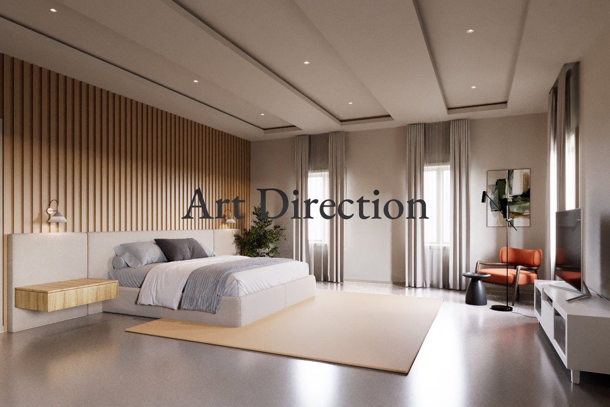 bakr_studios's tweet image. ✨Bedroom Interior Viz✨
I felt I should also add in images of my workflow for still images~
- Lighting -
- General Feeling -
-Raw Render -
And finally Post production!
Visualized by: @bakr_studios
#interiorvisualization #interiordecor #bedroom #bedroominterior #3d #visuals