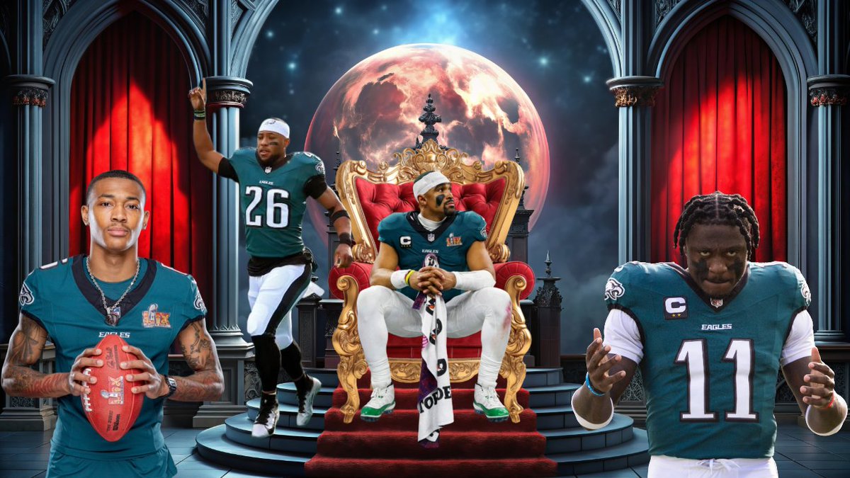 CoolCat_Connor's tweet photo. The Hurts Kingdom is Ready 

Are You READY? #FlyEaglesFly https://t.co/s0UIYNDW0V