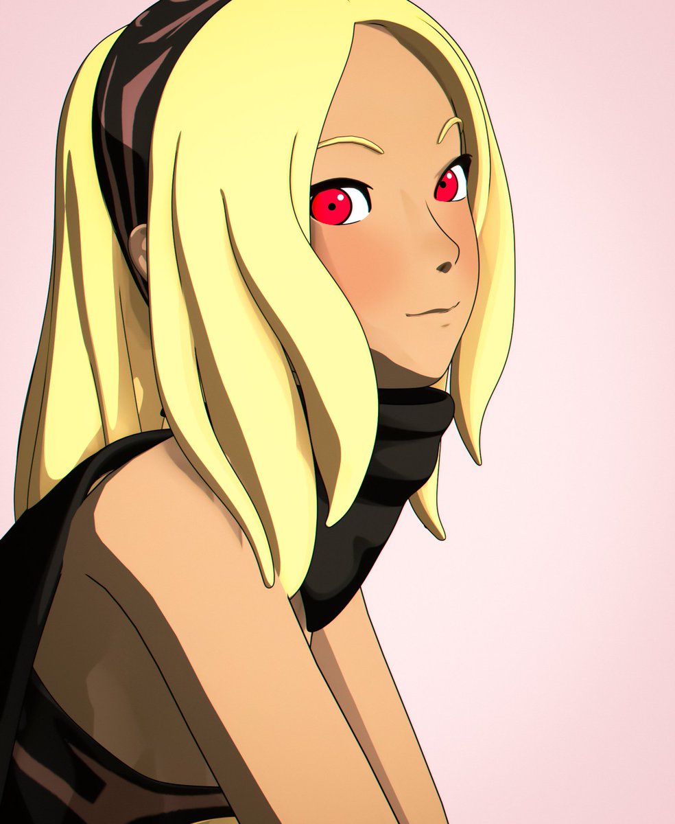 I was trying some "Toon" style shaders that I could achieve, I think it didn't turn out that well but, I think I can get close to something similar to the game if I keep trying

#gravityrush #GRAVITYDAZE #Kat