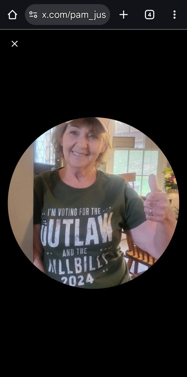 Look at her shirt. You can't make this up if you tried