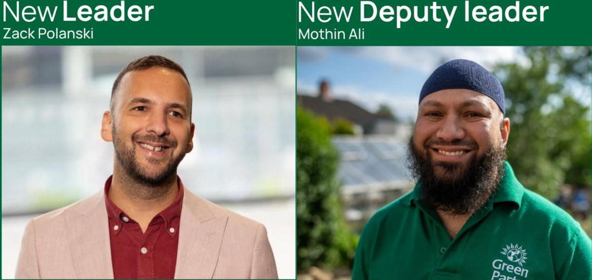 The reinvention of the Green Party is omplete. It's no longer a bunch of mildly eccentric, eco-conscious tree huggers, it's now an alliance of hard-left extremism and Islamism with fanatical anti-Zionism as its core philosophy. It's what the Corbyn/Sultana project aspires to be.