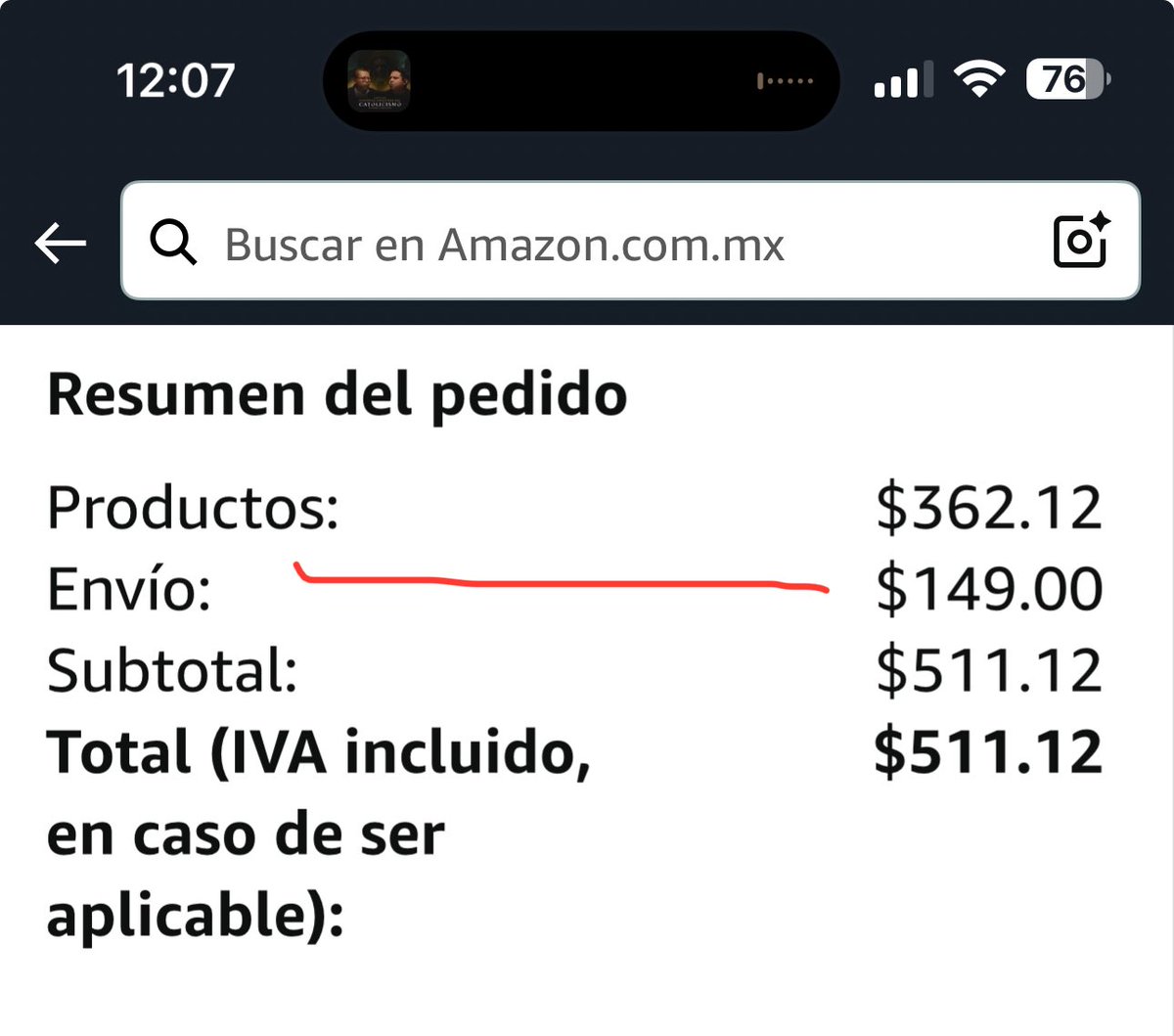 Chuyo's tweet photo. Entre @amazonmex y @Temu_Mexico la diferencia es que Amazon te cobra el 40% del valor del producto como gastos de envío y no así cumplen la fecha de entrega. https://t.co/i0ly6PLh29
