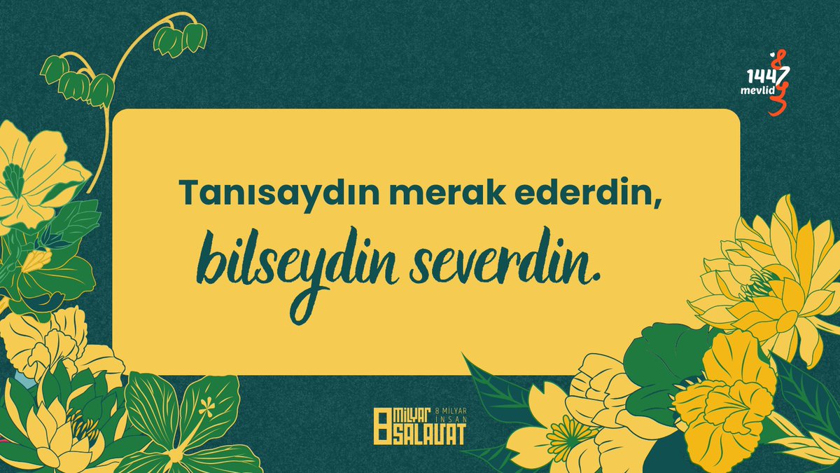 zahidcavga's tweet photo. O’ nu tanı.Tanısaydın merat ederdin bilseydin severdin 
Bu Kampanyada bende varım #Mevlid1447 https://t.co/ASe4iloH2Q