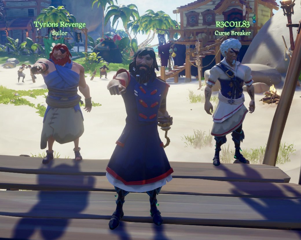 Had some awfully sad news today..

My original <a href="/SeaOfThieves/">Sea of Thieves</a> crew mate Whitey, passed away recently.

I’ll always remember you buddy, the laughs we had and the scrapes we got ourselves into.

You cock juggling thunderc#nt! 😂😢😢

#SeaOfThieves #BeMorePirate #BeMoreWhitey