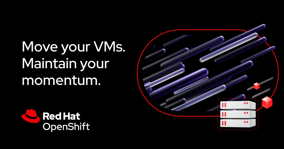 Level up your virtualization skills. With our course, Managing Virtual Machines with Red Hat OpenShift Virtualization, you'll obtain the knowledge to deploy and manage VMs on @OpenShift. Learn more: red.ht/4lATs7Q