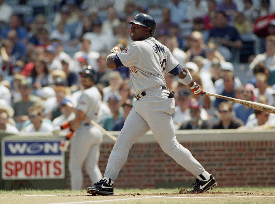 In 1997 Tony Gwynn hit .372 with 220 hits, 49 Doubles, 119 RBI, and just 28 Strikeouts

He was 37