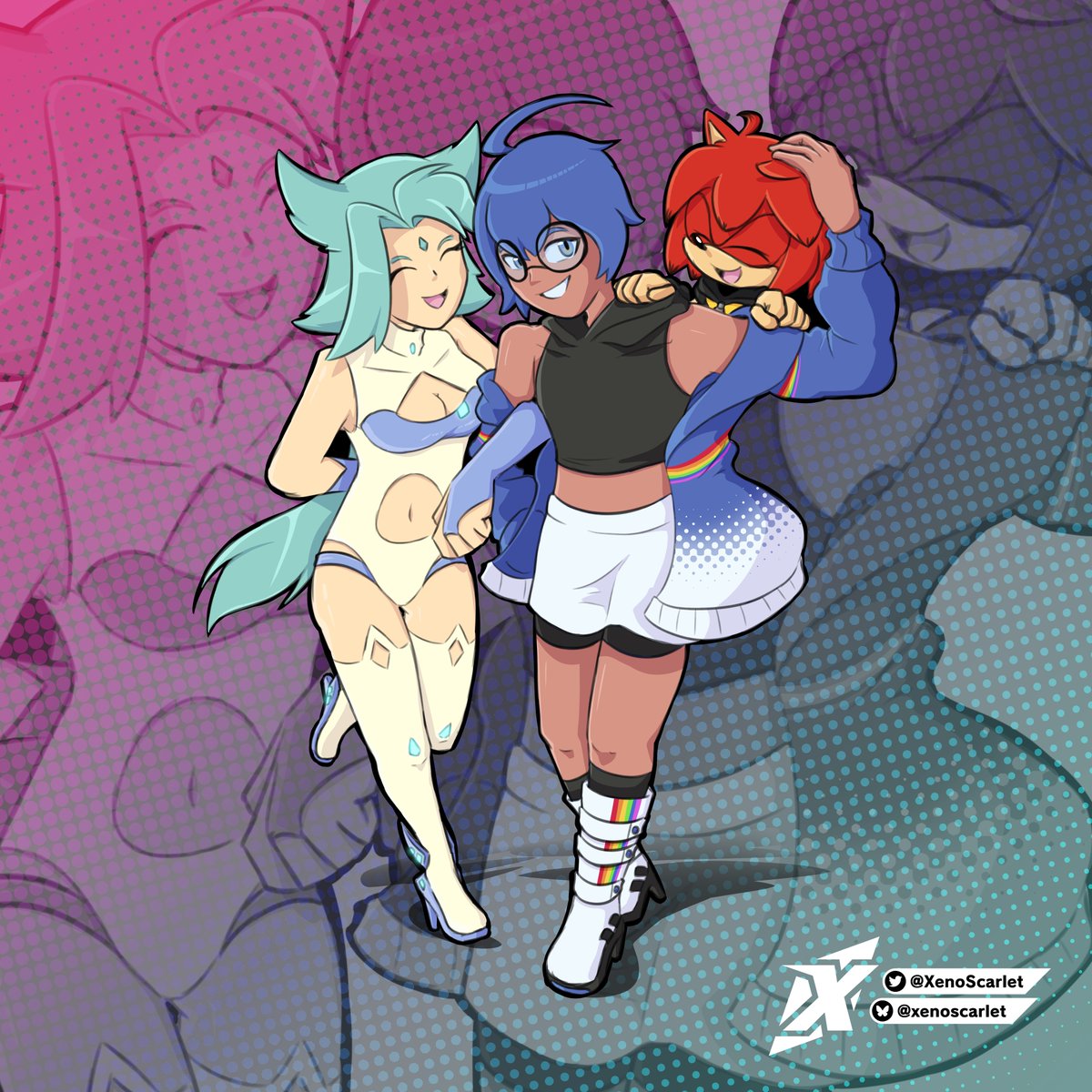 XenoScarlet's tweet photo. Art Comm for @CobaltIgnis! https://t.co/p1VxgcvzGG