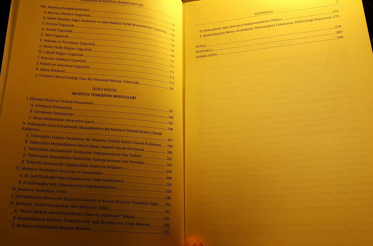 lazamani's tweet image. Muhaddisler Muhteva Tenkidi Yaptı mı? 
Hadis ilminin önemli bir bahsini konu edinen kitap, 3. baskıyı yapmış.
