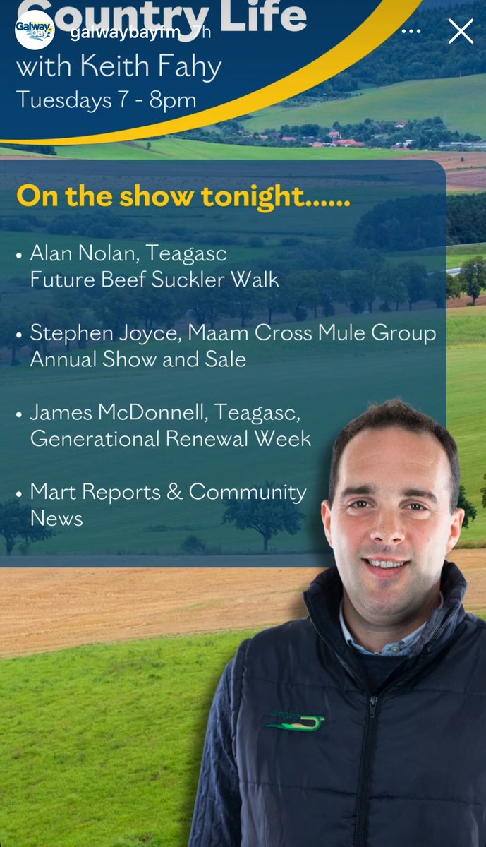Teagasc Galway/Clare (@teagascgc) on Twitter photo Tune in to our Keith Fahy on Countrylife on <a href="/Galwaybayfmnews/">Galway Bay fm News</a> NOW ON! Tune in to our Keith Fahy on Countrylife on <a href="/Galwaybayfmnews/">Galway Bay fm News</a> NOW ON!