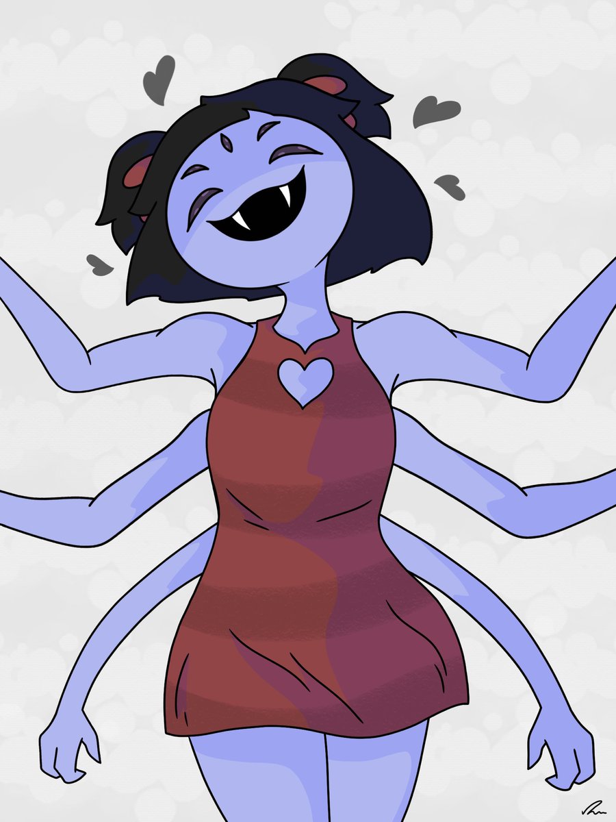 The silly #Undertale #Muffet