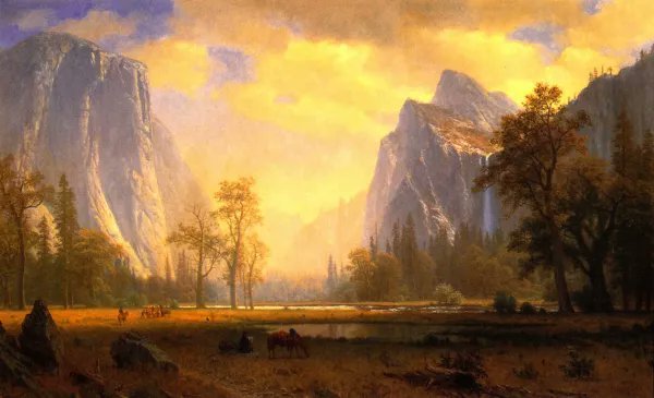 Paintings by Albert Bierstadt (1830-1902)