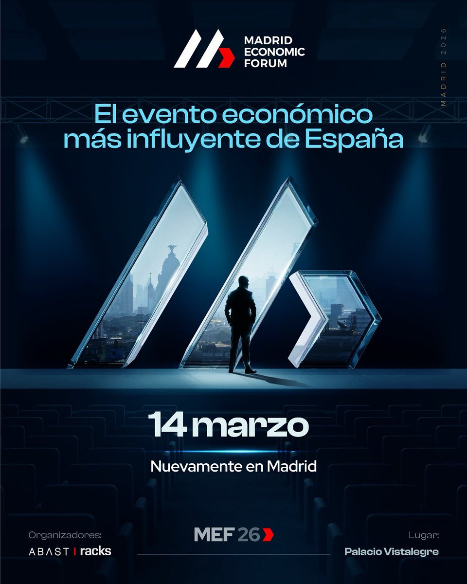 Madrid Economic Forum (@madridecoforum) on Twitter photo Volvemos el 14 de Marzo de 2026. Volvemos el 14 de Marzo de 2026.