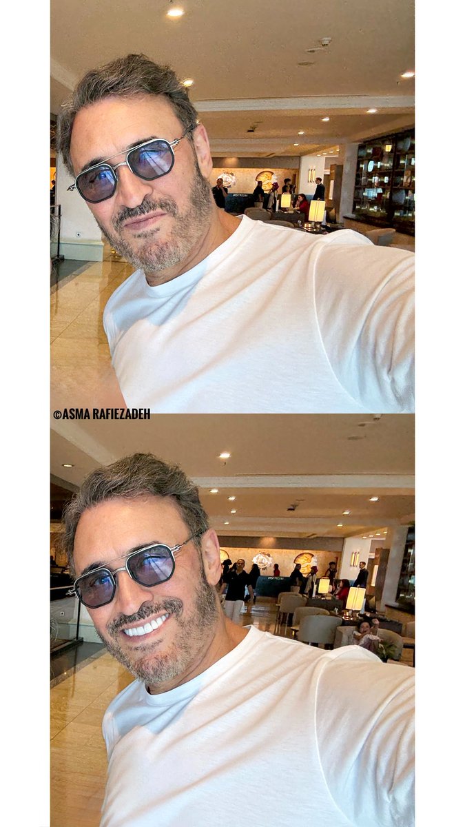 I can't get enough of looking at these photos (selfies) <a href="/KadimAlSahirORG/">كاظم الساهر  Kadim Al Sahir</a>  😍💙🧿
SEPTEMBER is your month💫 #kadimalsahir 

هرچی به این عکسها (سلفی‌ها) نگاه میکنم سیر نمیشم🥹 قبل از اینکه خوانندهء مورد علاقه‌ام باشه، به عنوان یک آدم حسابی به وجودش افتخار میکنم #کاظم_الساهر 😍💙