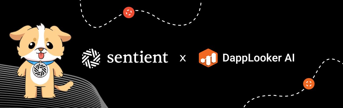 1⃣ The number of <a href="/SentientAGI/">Sentient</a> partners is growing! Sentient and <a href="/dapplooker/">DappLooker AI</a> have become partners! This collaboration makes AI even more powerful 🔥

Let's learn more about the partner and the benefits of this collaboration 🚀