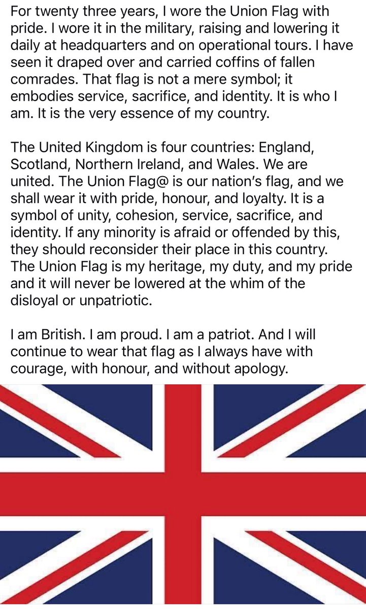 I make no apologies. 💂🏻‍♀️👋🏻🇬🇧🍻