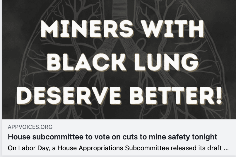 “For decades, #CoalMiners have been at the front lines of the fight for labor rights. House Republicans are dishonoring this history on #LaborDay by proposing to dismantle these hard-won victories and gut the agencies that protect miners." <a href="/RepRileyMoore/">Rep. Riley M. Moore</a> appvoices.org/2025/09/02/hou…