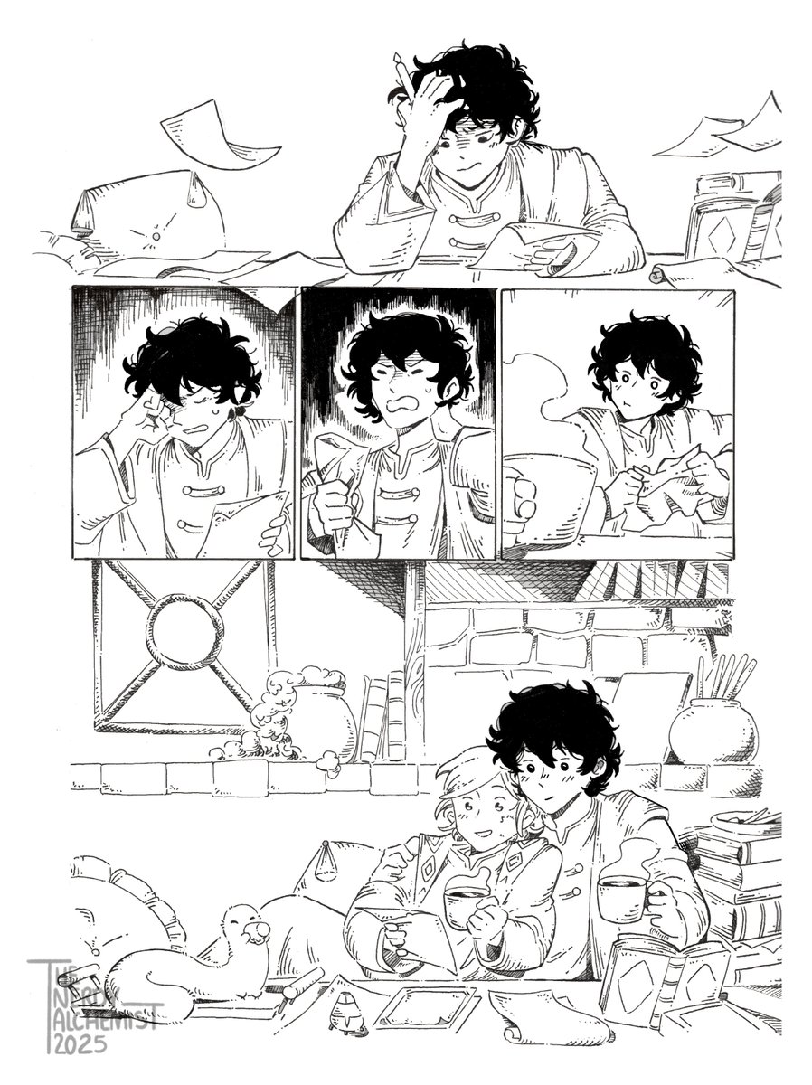 tnerdyalchemist's tweet image. Morning Coffee

#WitchHatAtelier #Δ帽子 #wha #arkco