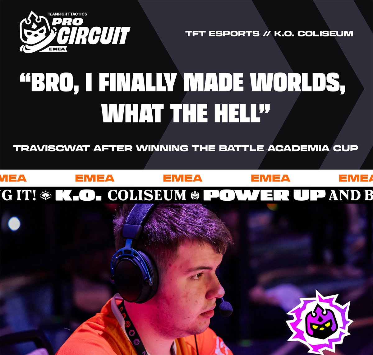 All it takes is one opportunity to make your dreams come true 🥹 #TFTProCircuit