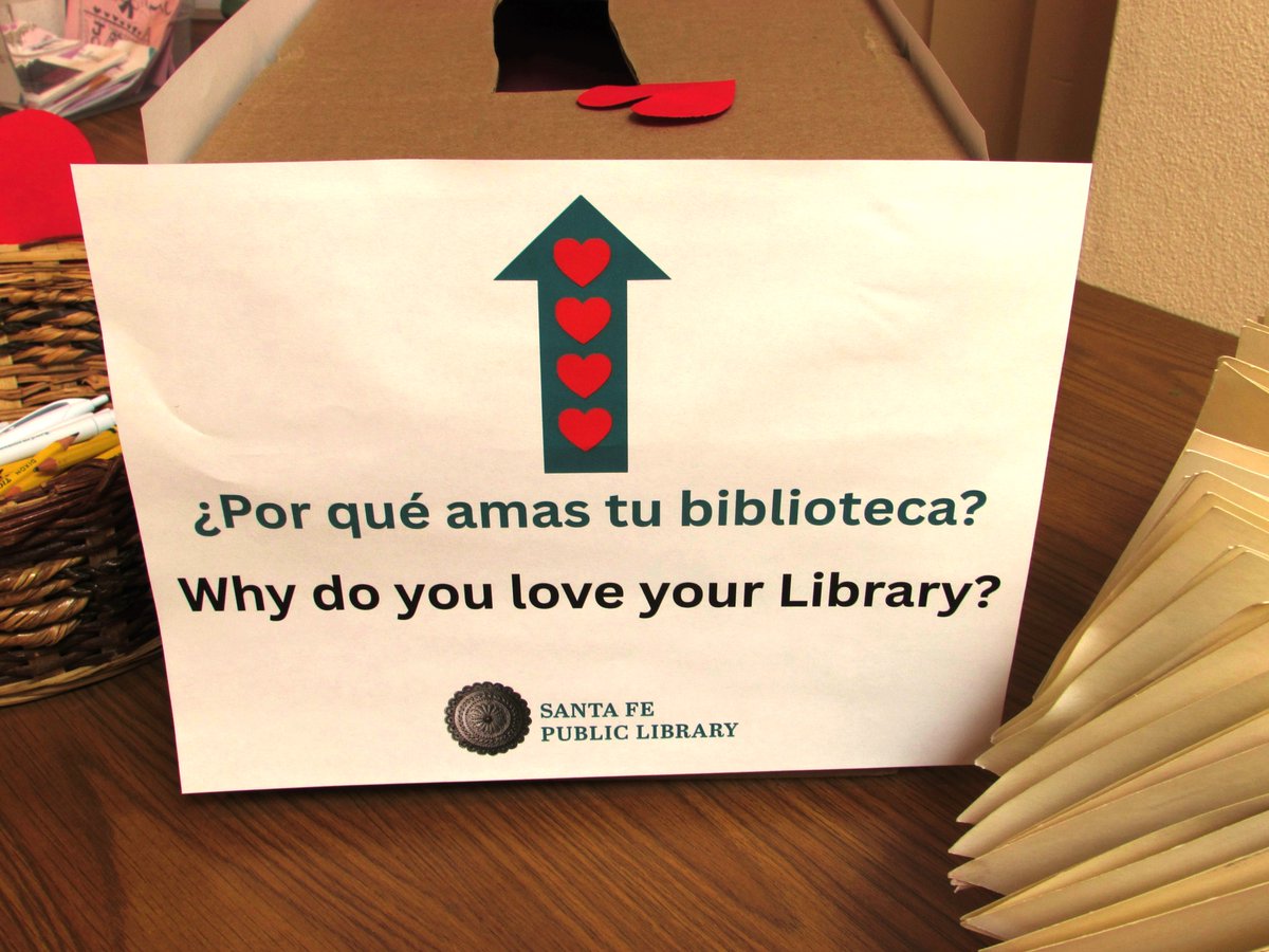 sfpl's tweet image. Maybe it is the #books you cannot live without, the free #digitalresources you rely on, the welcoming #programs for your family, or simply the joy of having a place to connect and belong.

We are collecting short testimonies from patrons to share throughout the month.