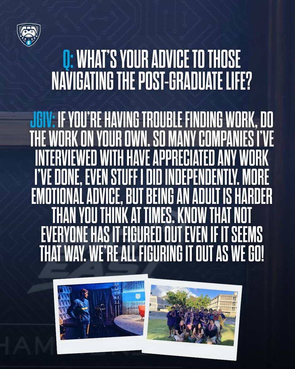 John George IV (’18) co-founded and led Butler Esports, building the foundation for its growth. Today, his legacy lives on in an award in his name, recognizing members of the club who lead with the same passion and dedication. 🐐 

#ButlerEsports #ButlerAlumni #AlumniSpotlight