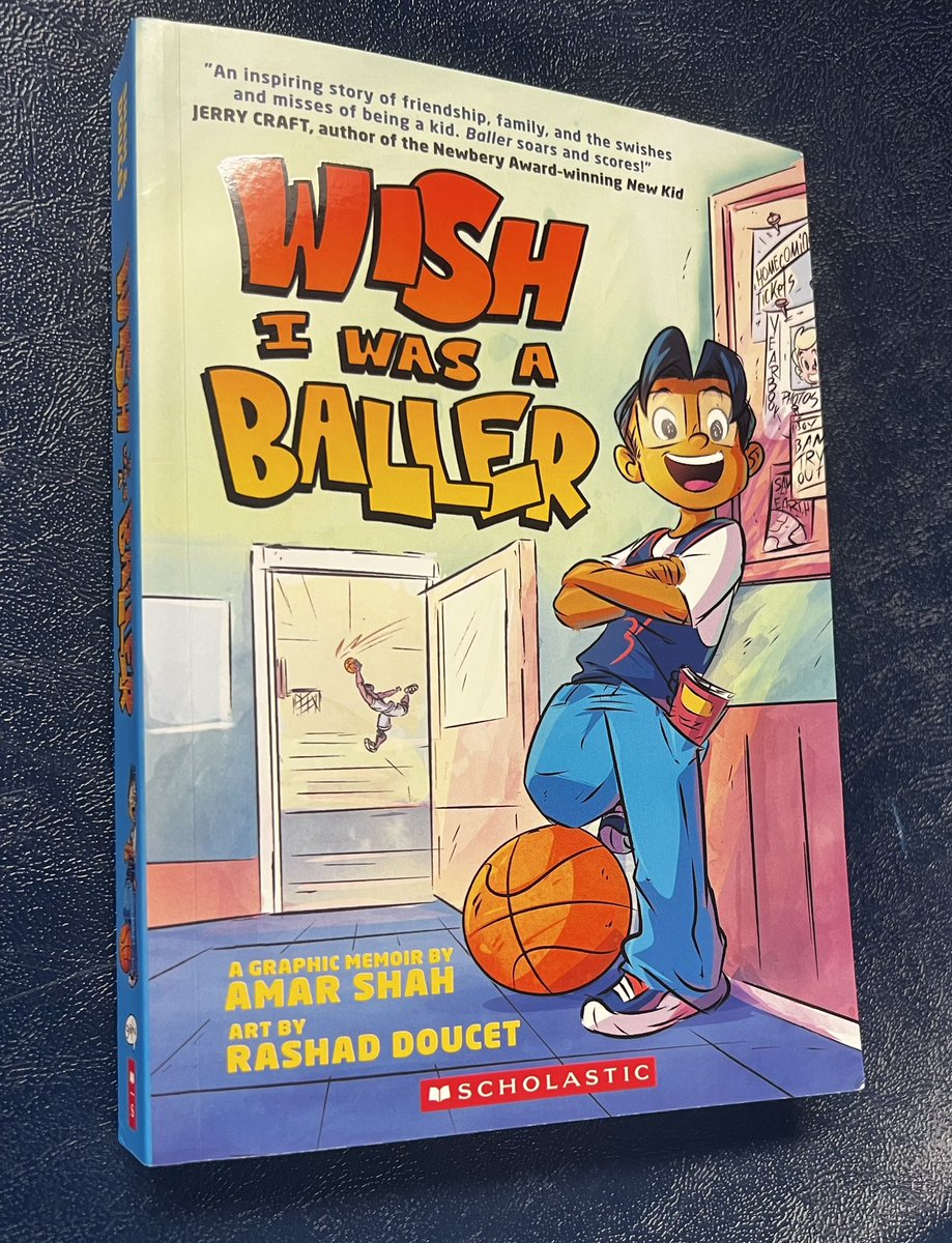 Jennifer Hottinger (@hottsnewreads) on Twitter photo <a href="/BVGrover/">Bonnie Grover</a> -πYou will love this graphic novel memoir!  Had to book talk it today!  Students are going to have this one checked out of the library constantly! Hope it is at our book fair! Enjoy!! #bookposse  <a href="/amarshahism/">Amar Shah π - preorder "Wish I Was A Baller"</a> <a href="/RashadDoucet/">Rashad Doucet</a> <a href="/Scholastic/">Scholastic</a> <a href="/BVGrover/">Bonnie Grover</a> -πYou will love this graphic novel memoir!  Had to book talk it today!  Students are going to have this one checked out of the library constantly! Hope it is at our book fair! Enjoy!! #bookposse  <a href="/amarshahism/">Amar Shah π - preorder "Wish I Was A Baller"</a> <a href="/RashadDoucet/">Rashad Doucet</a> <a href="/Scholastic/">Scholastic</a>